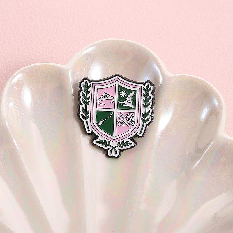 Magic Witch Enamel Pins Custom Magic Academy Brooches Lapel Badges Clothes Funny Jewelry Gift for Kids Friends