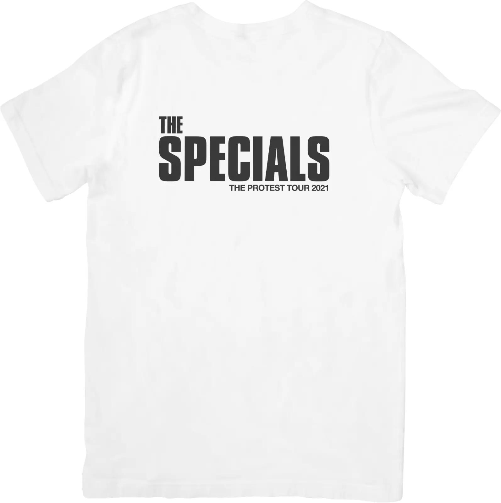 

The Specials SKA Music Unisex Fit for Men & Women Quality Cotton T-Shirt White. S