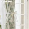 1PC NAPEARL 70-85% Shading Blackout Curtain Printed Flower Curtains Window Drapes For Living Room