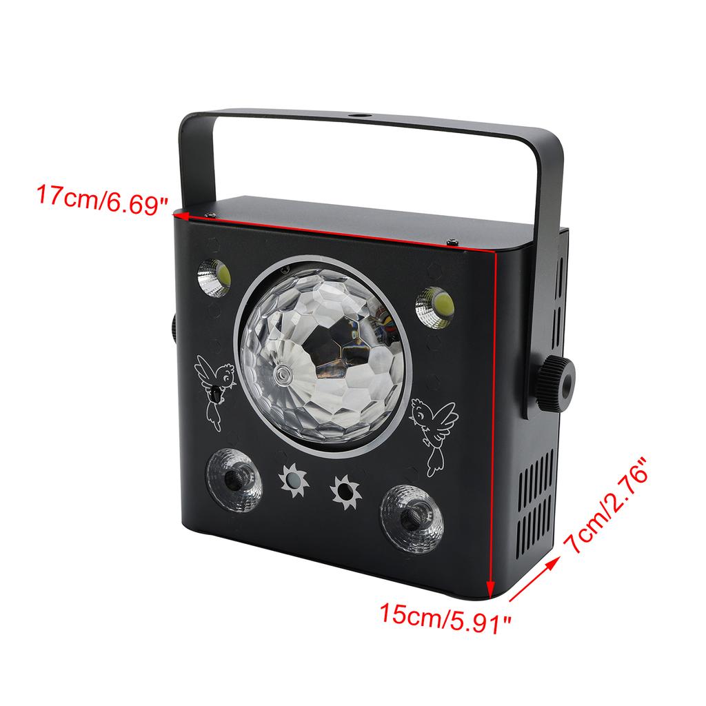 45W DMX RGB LED Beam Scanner Projector DJ Disco Party Stage Strobe Laser Light