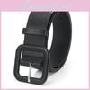Versatile Korean Style Women's Chic Pu Leather Belt In Trendy Candy Colors For Jeans