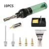 Set Soldering Iron Butane Gas Soldering Iron Cordless Torch Pen Useful Practical