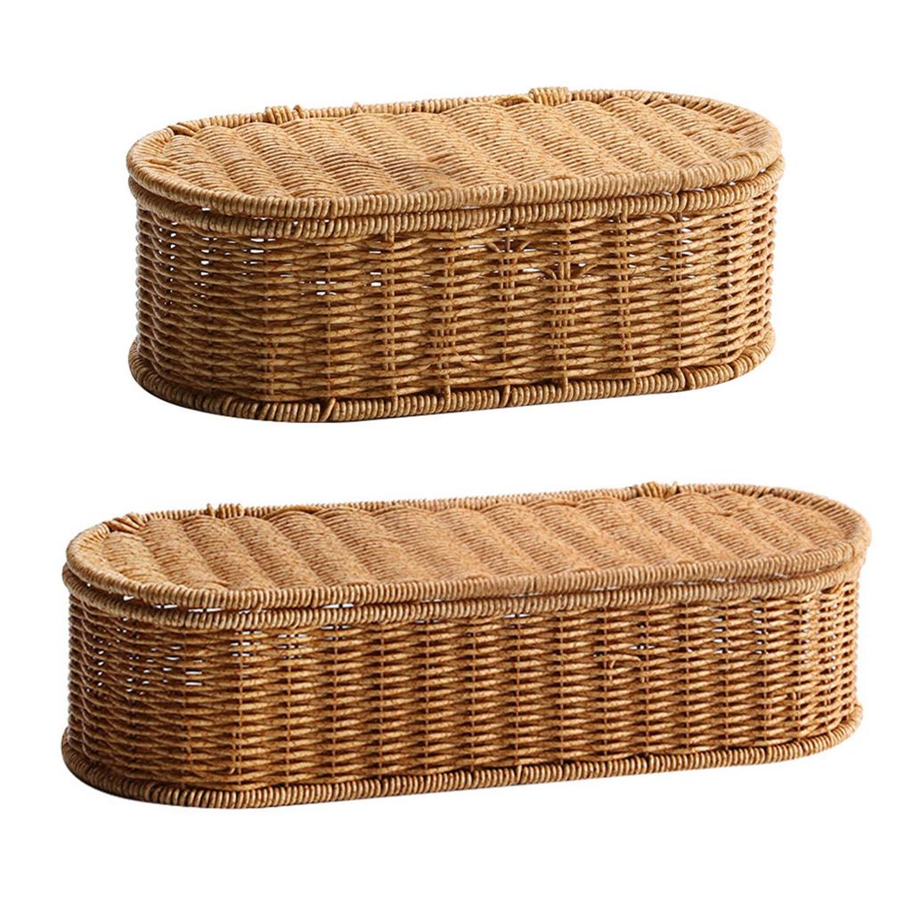 Handgefertigte Rattan-Aufbewahrungskörbe Designs Praktisch für Schränke Verleiht jedem Raum Eleganz Elegante Aufbewahrungslösung