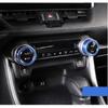 For Toyota RAV4 - Air Condition Knob Button Ring Cover Blue Decor