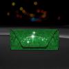 Portable Shiny Diamond Car Glasses Case Crystal Bling Rhinestone Sunglasses Box Sunglasses Storage Box Men