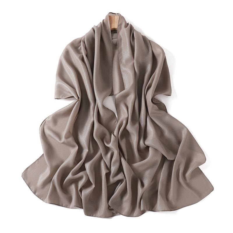 Muslim Chiffon Hijab Scarf for Women Solid Color Square Head Wrap Scarves Jersey Hijabs Islamic Turban Headband Shawl 180*70cm