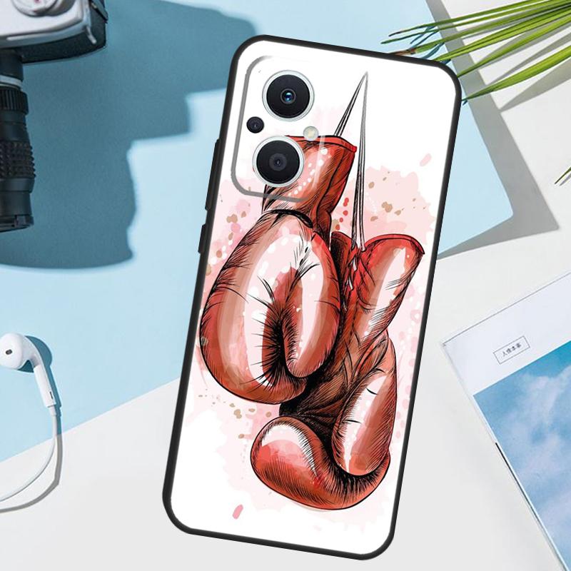 I Love Boxing Cover For OPPO Reno 11 Pro 10 12 13 14 14F 13F 12F 11F 7 8 Lite OPPO Find X6 X5 X8 X9 Pro Case