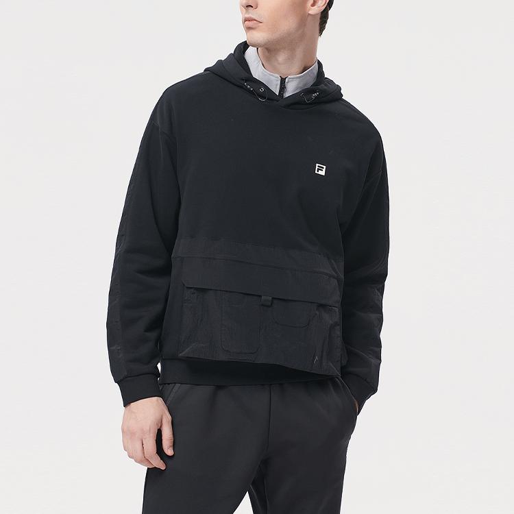 

New FILA Athletics Sweatshirts Men s Black A11M141224F-BK L
