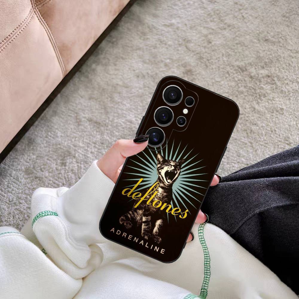 Band D-Deftones Phone Case For Samsung S 24 fe 25 Ultra plus 20 lite 21 30 22 23 24 22 Ultra 5G Fundas