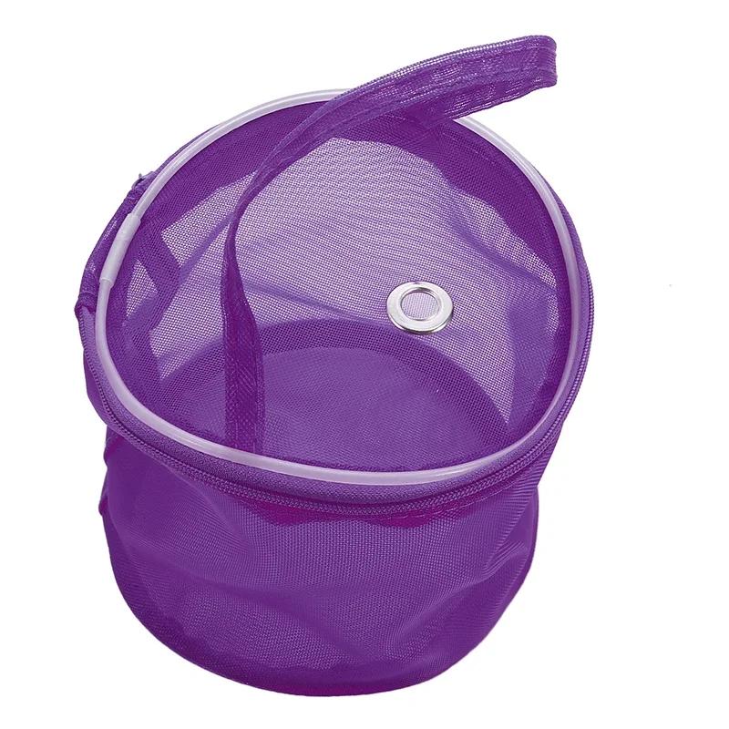Portable Yarn Storage Bag Hollow Mesh Knitting Wool Yarn Bags Crochet Yarn Handbag Organizer Weave Tools Sewing Accessories