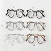 Black Gold Frame Anti Blue Rays Oval Prescription Glasses For The Nearsighted Women Men Myopia Spectacles 0 -0.5 -0.75 To -6.0