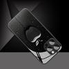 Black Mist Water Droplets For Apple Pattern Glass Phone Case For iPhone 11 12 13 14 15 16 17 Pro Max 17Air 7 Plus XR XS X Cover