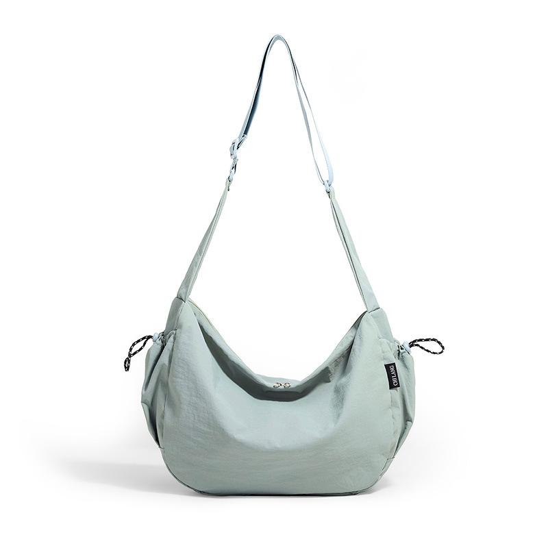 

Женская легкая нейлоновая сумка кроссбоди, сумка-тоут на плечо синий