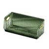 Desktop Storage Rack PET Transparent Stackable Modern Stylish Storage Box for Cup Makeup