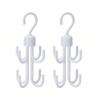 Rotatable Bra Hangers For Closet Organizer, Max 48 Storage Capacity Belt Hanger, Plastic Space Saving Closet Organizers Apartment Dorm