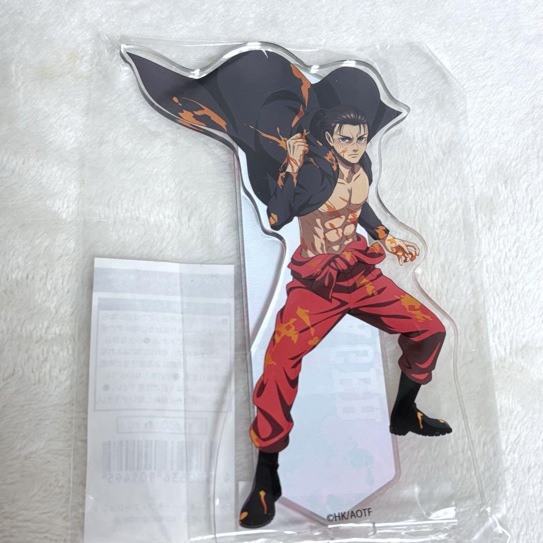 

[USED] Attack on Titan Eren Acrylic Stand Akihabara Festival Acrylic Stand