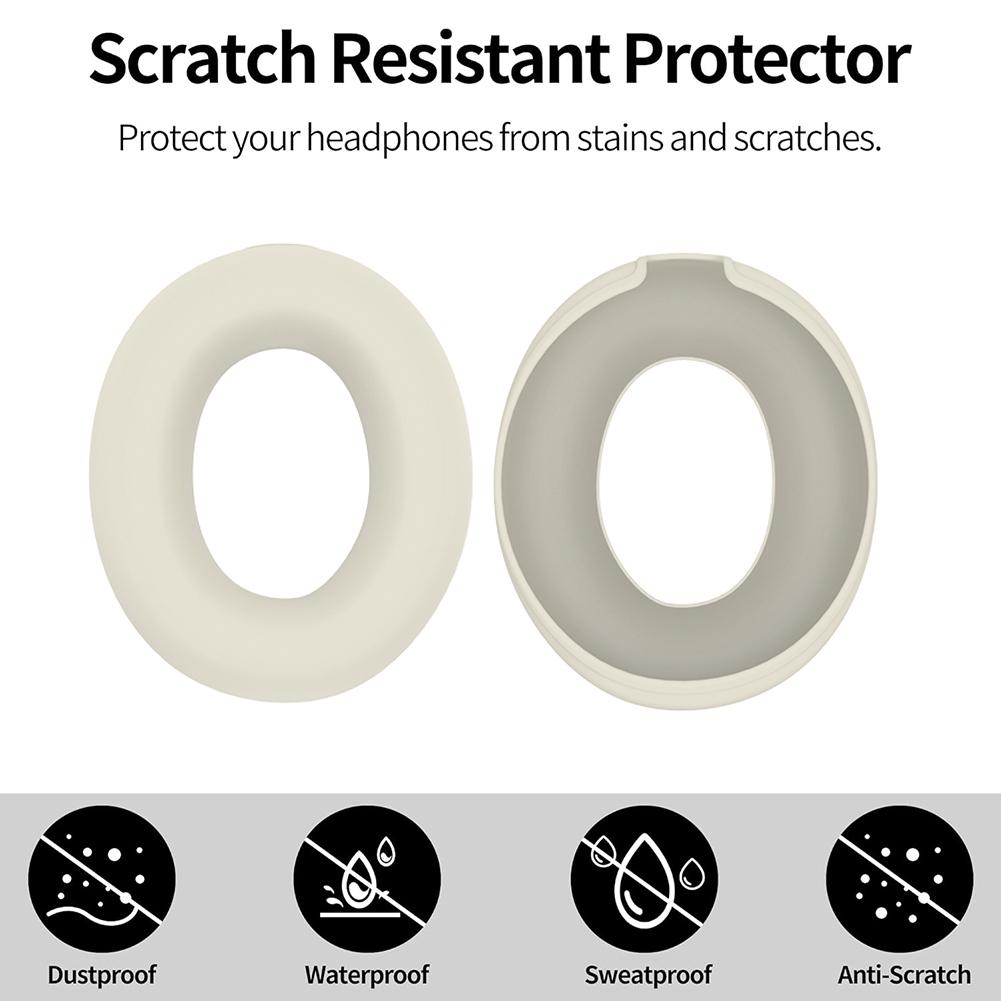 Silikonhülle Kratzfest Schutzhülle Waschbare Ohrpolster Abdeckung Schutz für Bose QuietComfort/QuietComfort Ultra Kopfhörer