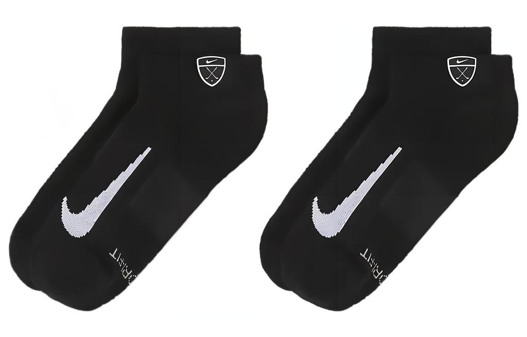 Nike Ankle Socks Men's 2 Pack Black CV2617-010