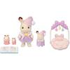 Sylvanian Families Doll/Furniture Set [Let's Sleep Together Set] DF-27 ST Mark Certified Toy Doll...