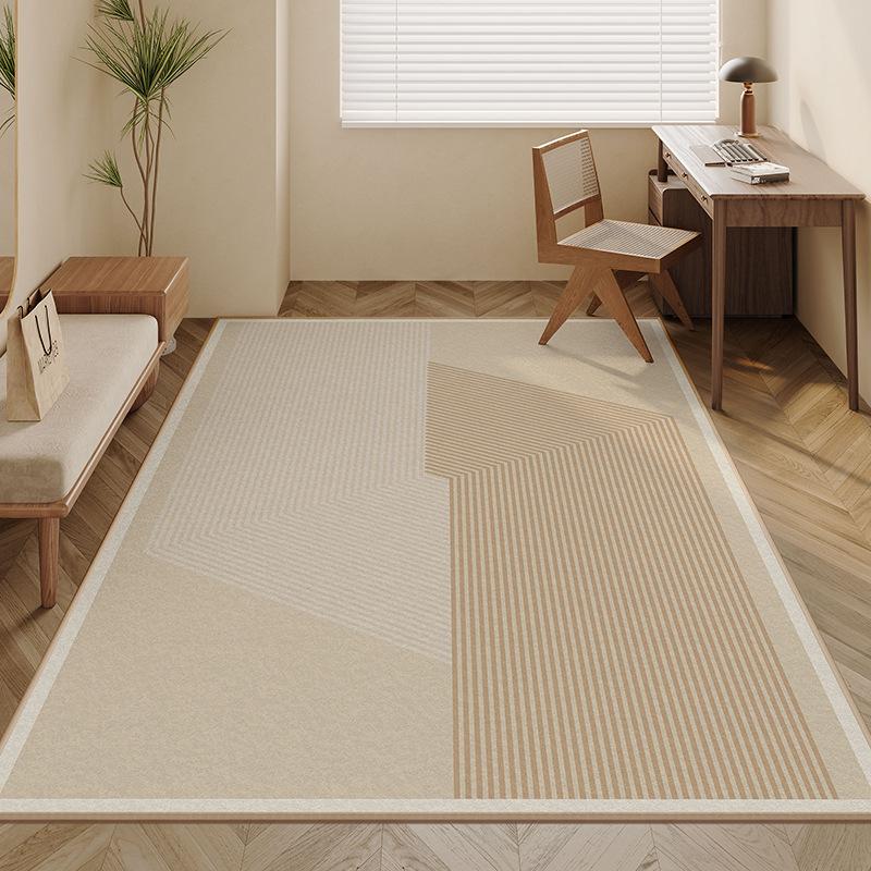 

Wabi Sand Wind Floor Mat Study Computer Chair Swivel Chair Silent Full Carpet Household Rectangle Large Area Protective Mat 120x40cm