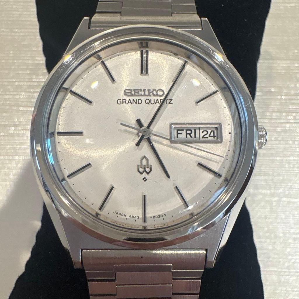 Used Seiko Grand Quartz Wristwatch
