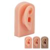 Silicone Ear Model Soft Flexible Right Ear Reusable Human Ear Model for Ear Piercing Training And Ea