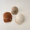 Soft Letter Baseball Cap Summer Children Visors Cap New Baby Peaked Hat  Boys Girls