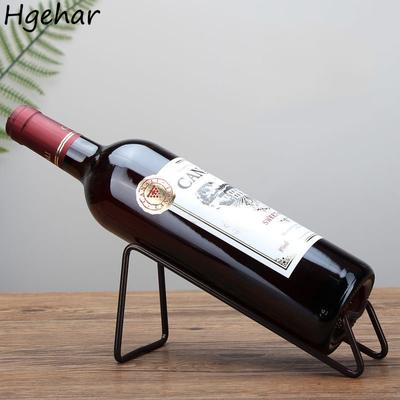 Luxury Simple Wine Rack Metal Creative Champagne Holder Glass Bottle Storage Racks Household Home Decorations Beer Display Tool