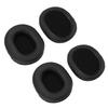2 Pair Headphone Ear Pads Comfortable Protein Leather Replacement for ATH M50 ATH M50X ATH M40X ATH M30X ATH M20X