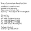 Engine Protector Bash Guard Skid Plate Set For   F650 F700 F800 GS 2008-2017