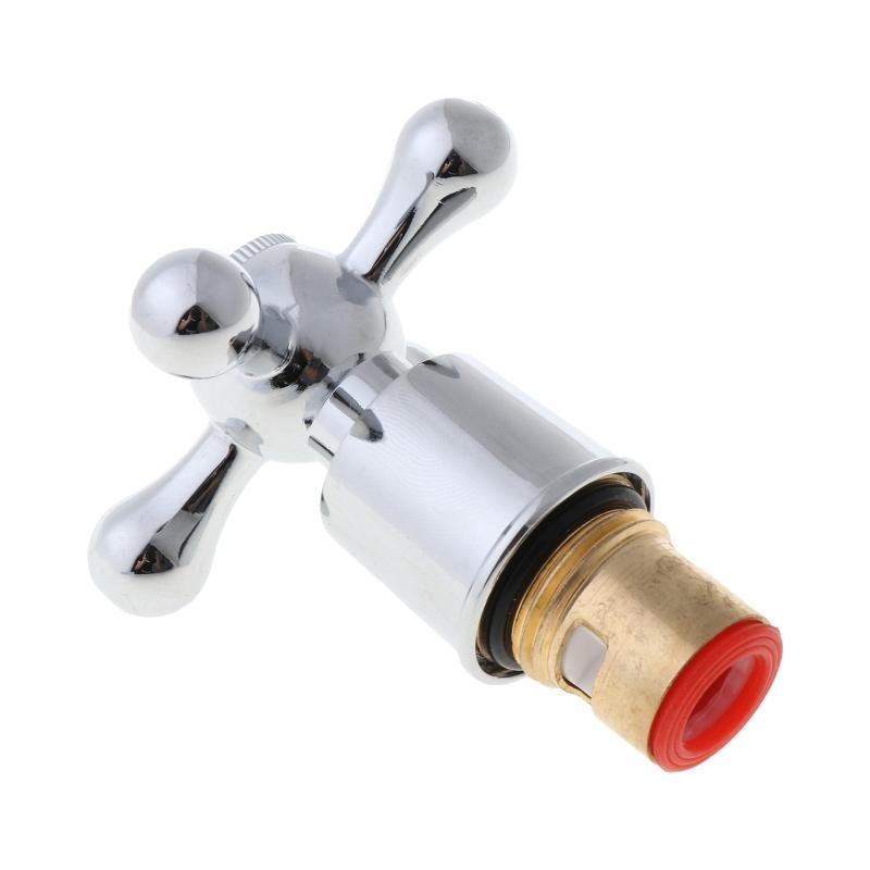 Water Faucet Mixer Parts Bathroom Sink Faucet Handle Bathroom Faucet Accessories argento