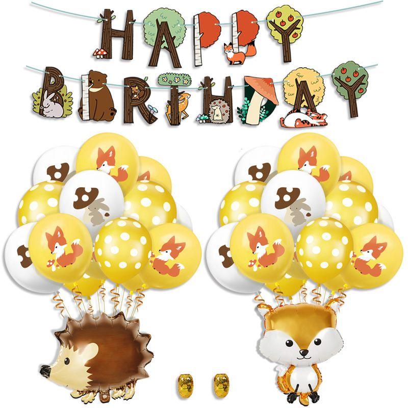 Safari Theme Party Decorations With 23/25 Pcs Jungle Animal Balloons For Vibrant Celebrations