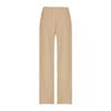 Women's Low-rise Loose Wide-leg Casual Cotton And Linen Drawstring Straight Casual Trousers