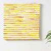 Lib Nordic Border Art 57cm Fabric Panel Yellow Made in Japan Stylish Interior Living Room