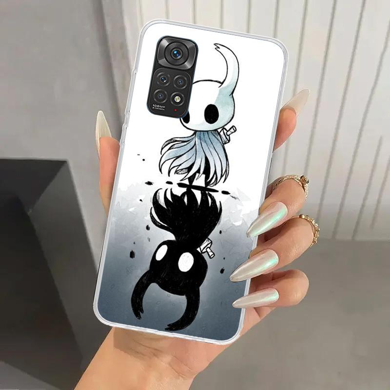 Hollow Knight Cartoon Phone Case for Xiaomi Redmi Note 14 13 12S 12 11S 11 Pro Plus 11T 11E 10S 9 9S Soft Funda Print Shell Note