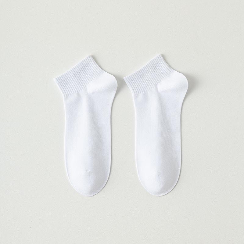 Men's Summer Thin Cotton Sports Socks: Sweat-Absorbing, Anti-Odor, Breathable, Antibacterial, Boneless