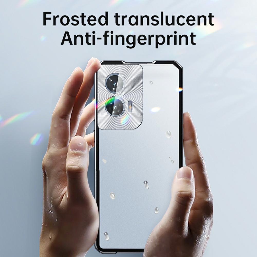 Motorola Edge 50 Ultra 5G tok Kemény PC Fém Keret Matt Telefonborító