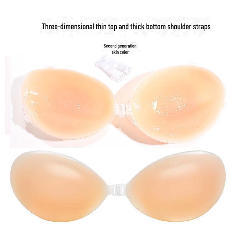 

«Утолщенные водонепроницаемые невидимые наклейки на бюстгальтер Push-up для женщин» C