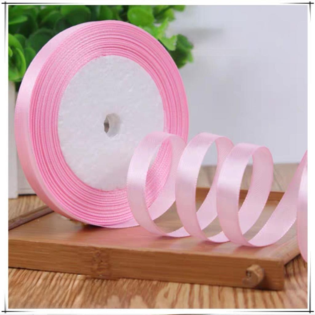 Wholesale 22 Meter/roll Stain Ribbon 1CM Polyester Ribbon for Gift Packing Wedding Party Decoration DIY Handmade Craft Supplies