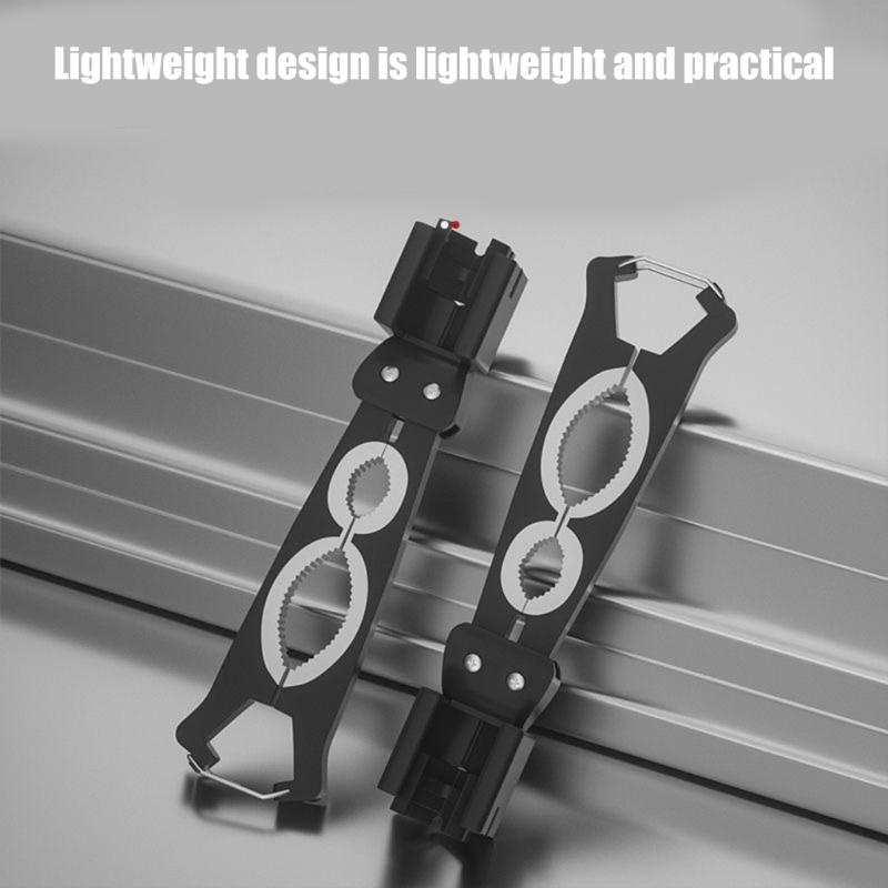 Adjustable Pipe Wrench For Kitchen Bathroom Repair Nonslip Grip Large Jaw Opening Plumbing Spanner Installation Tool