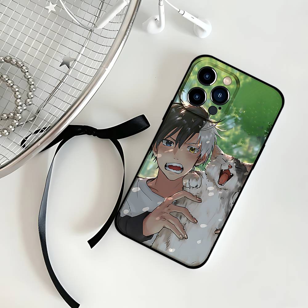 S-Sakuras H-Harukas Handyhülle Schwarz Passend für IPhone 17,16,15,11,13,14 Pro Max,Plus,X,Xr,Xs Max,13Mini