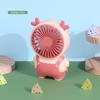 Portable Rechargeable Cartoon Handheld Fan for Students and Children