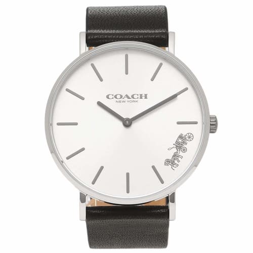 Coach Women's Perry 36mm Quartz Watch, COACH (1) 14503115, Black/Silver