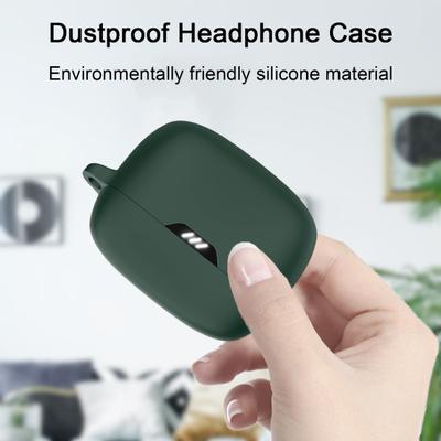 Silicone Earphone Case Shockproof Dustproof Precise Hole Lightweight Portable Earphone Case for JBL TUNE BEAM