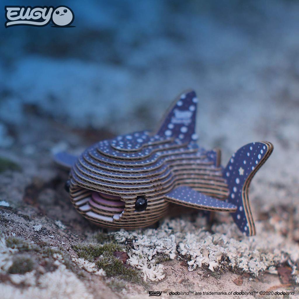 EUGY Whale Shark Paper 3D Puzzle This Is an Educational Toy That Can Be Enjoyed by Elementary School and Adults and Is the Perfect - Boys, Girls,
