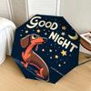 1pc Good Night Dachshund Umbrella with Plastic Handle,Suitable for All Seasons Home Travel Outdoor UmbrellaDD332