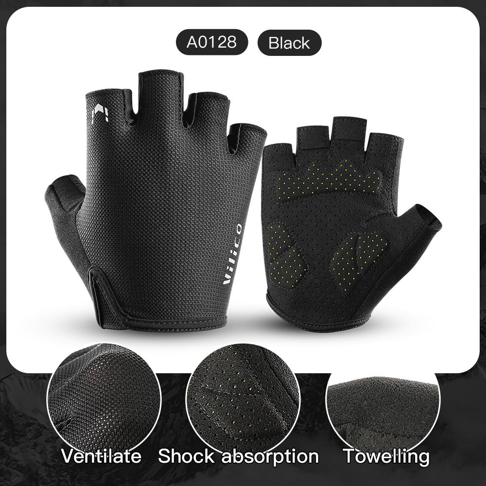 

Durable And Safe Cycling Gloves Half Finger Summer Men Women Mtb Gloves Shock-Absorption Mountain Bike Sports Gloves Cycling Accessories L