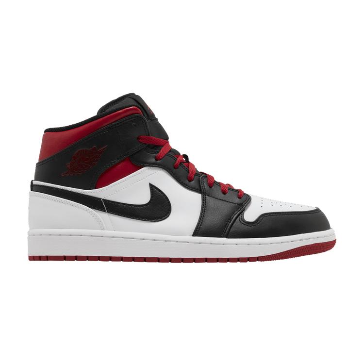 

Jordan 1 Mid Gym Red Black Toe