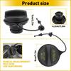 For 97-09 FORD F150 F-150 FUEL GAS TANK FILLER CAP WITH TETHER OEM XU5Z9030MA B