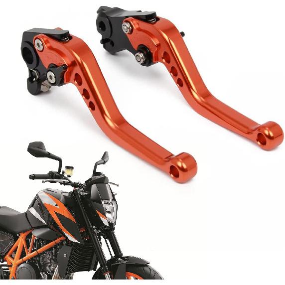 

AnXin Short Brake Clutch Levers CNC for 1290/1190/1090/1050 Adventure R 2013-2020/690 Enduro R/SMC/SMC R2014-2023 Orange 1090 Adventure/R 1050 690 червоний